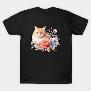 Orange cat T-Shirt